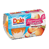 Dole Fruit Bowls Parfait Peaches & Creme 4.3 Oz Left Picture